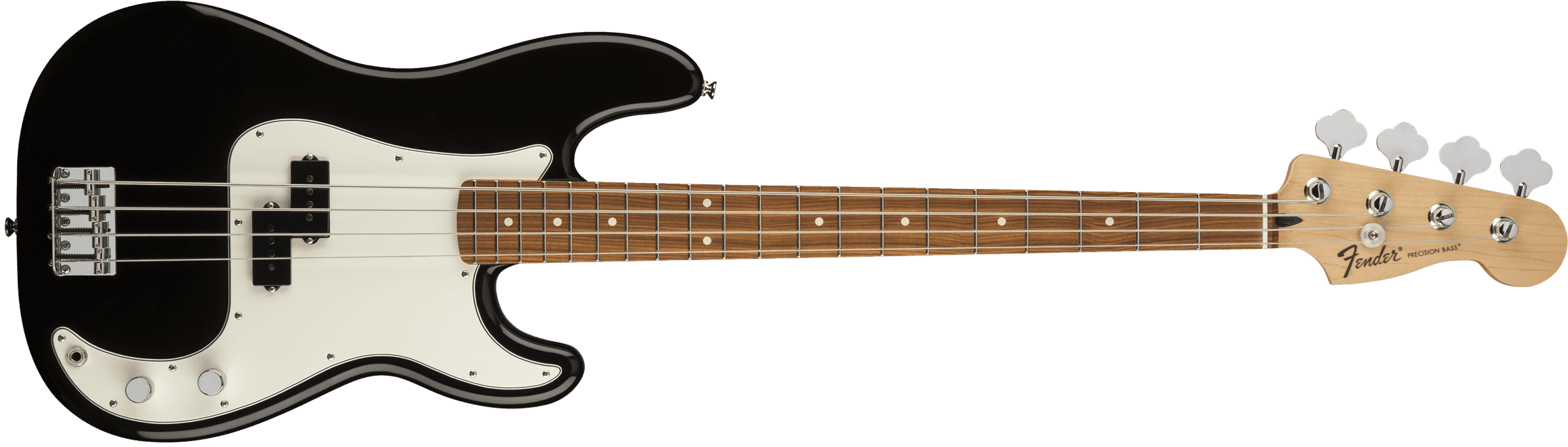Bajo Electrico Fender Precision Bass® estándar, diapasón de Pau Ferro, negro 0146103506