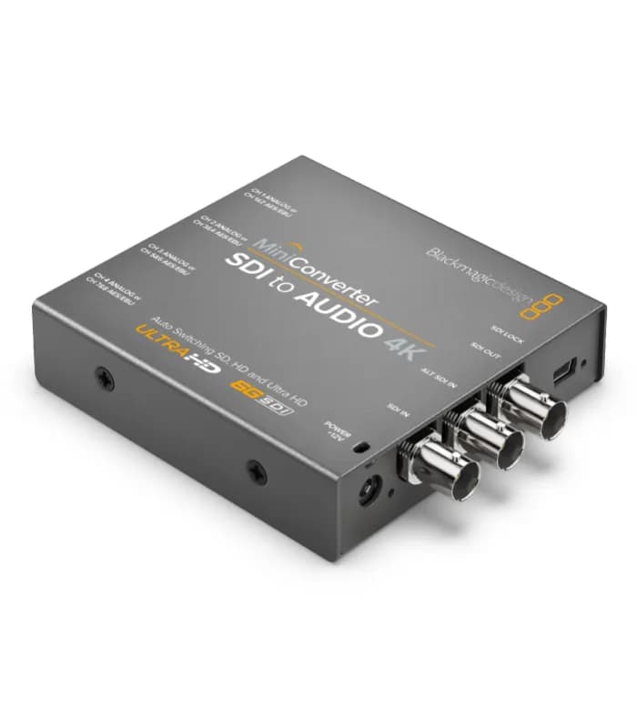 CONVERTIDOR BLACKMAGIC MINI CONVERTER SDI TO AUDIO 4K 1