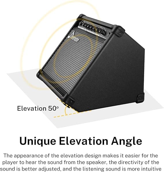 Amplificador Donner Da-35 Para Bateria Electronica 5