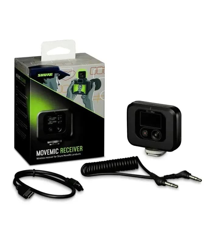 RECEPTOR PARA CELULAR Y CÁMARA MV-R-Z7 DE SHURE 1