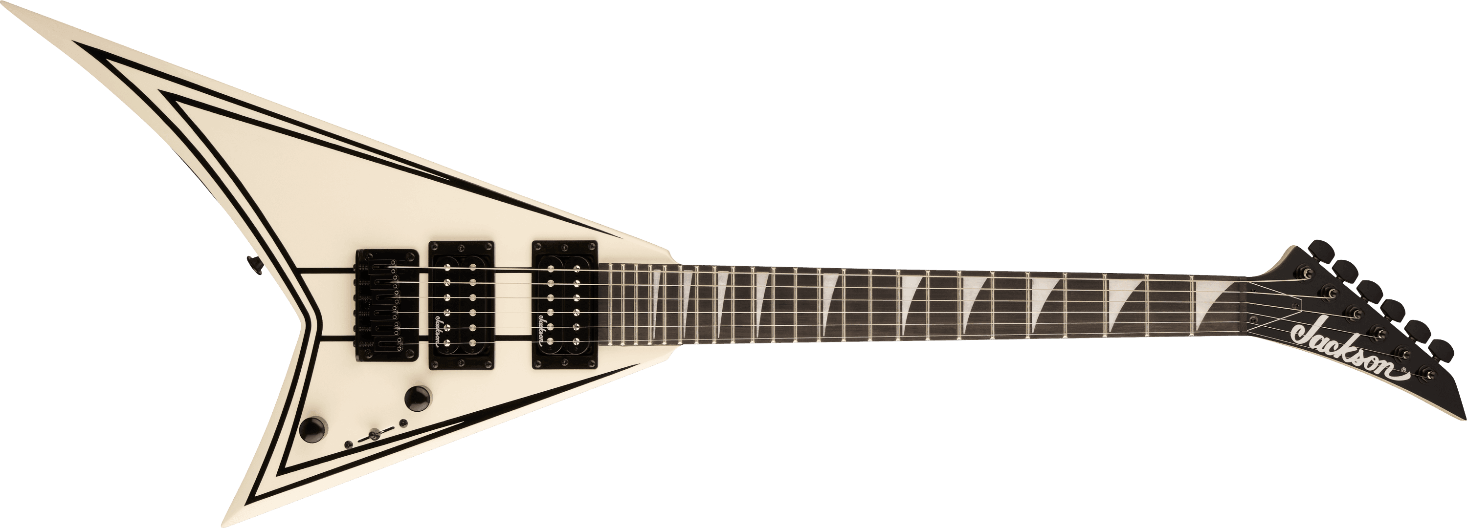 Guitarra Electrica Jackson Js1X Rr, Minion, Ah Fb - Vin Wht W/Bk Pi 2913335541