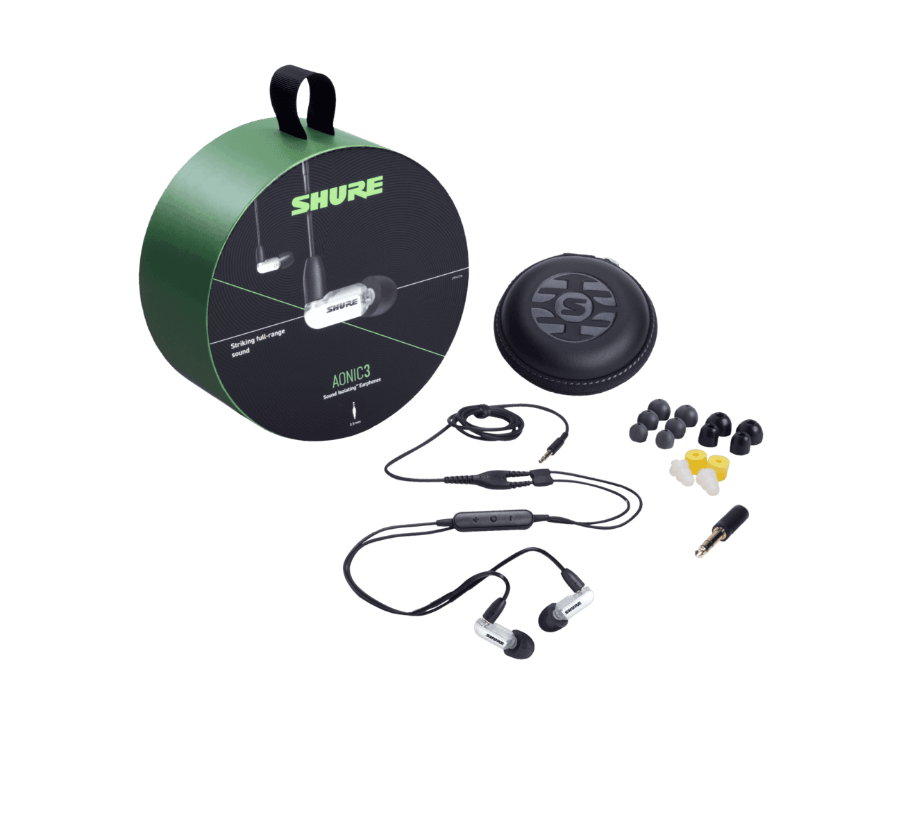 AUDÍFONO AONIC 3 SHURE BLANCO SE31BAWUNI 2