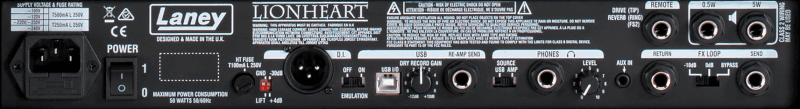 Amplificador Laney L5-STUDIO Cabezote para Guitarra Electrica 6
