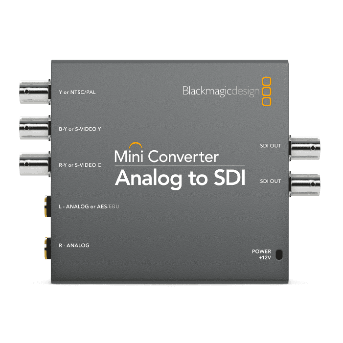 CONVERTIDOR BLACKMAGIC MINI CONVERTER - ANALOG TO SDI 2 2