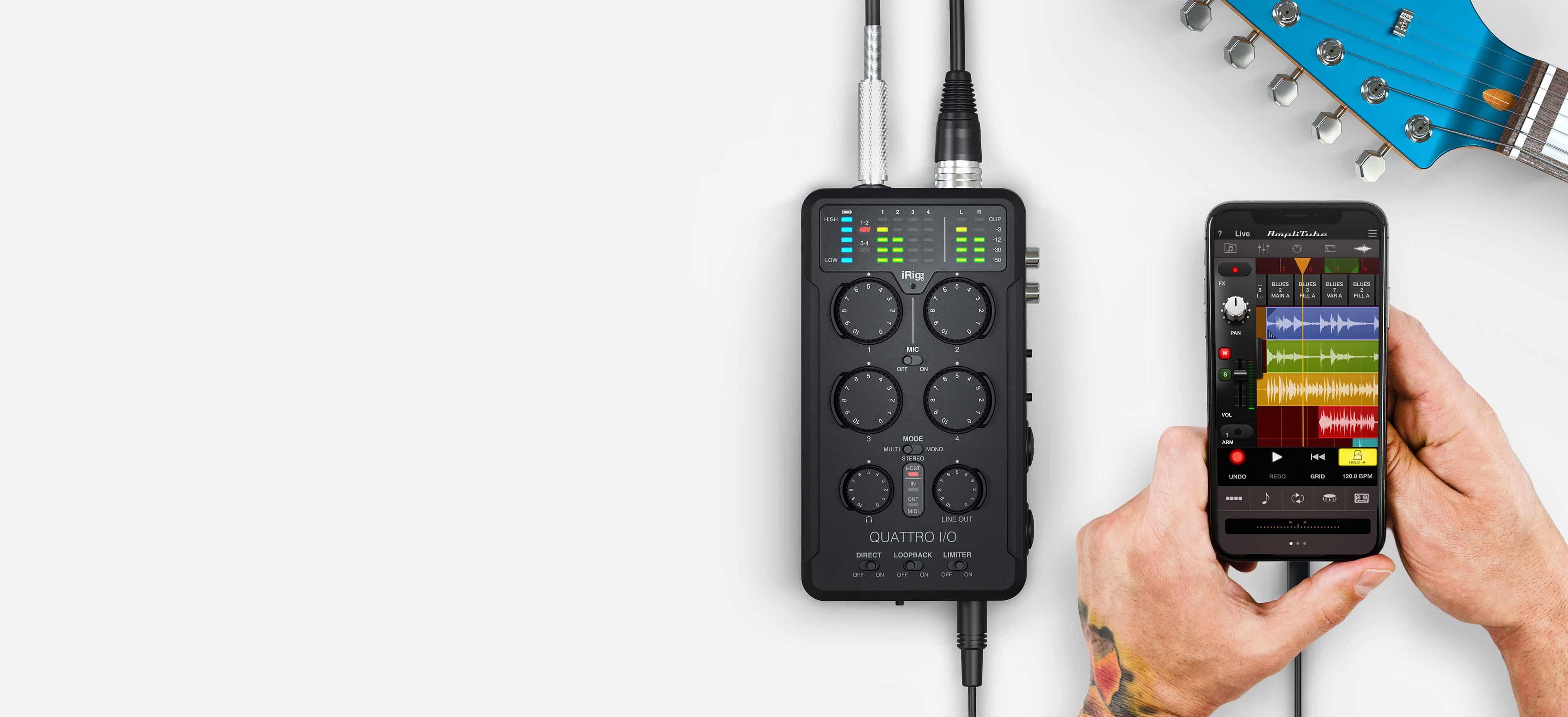 Interfaz Ik Multimedia Ip-irig-quattro-in