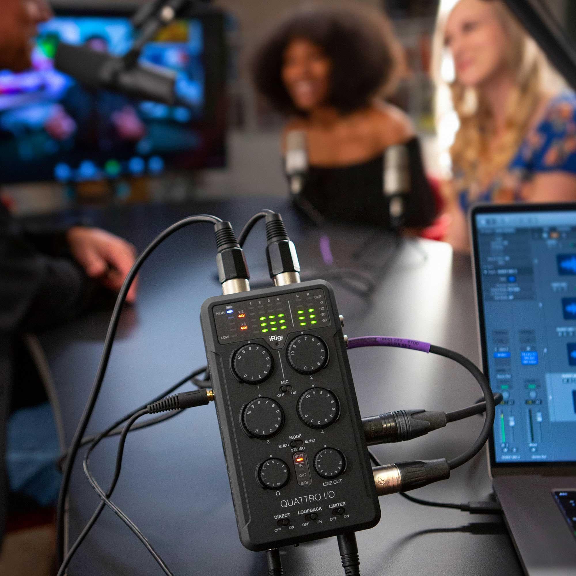Interfaz Ik Multimedia Ip-irig-quattro-in 4