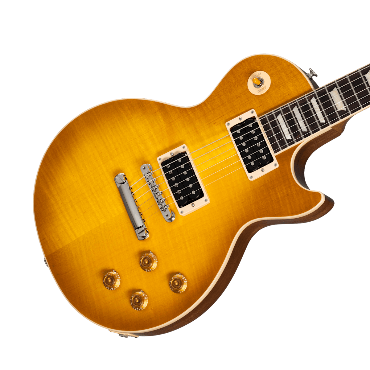 Guitarra Electrica Gibson Lp Standar 50s Lps5f01fhnh1 Con Estuche 4