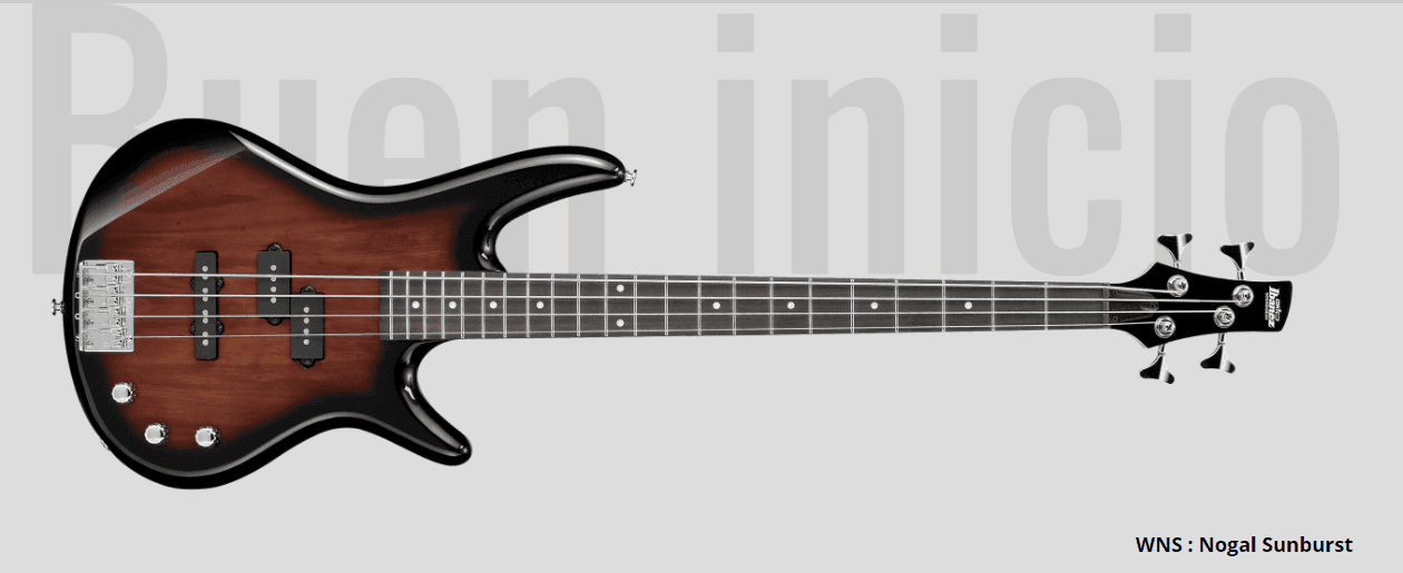 Bajo Electrico Ibanez en Kit Ijsr190N-Wns/Ampl