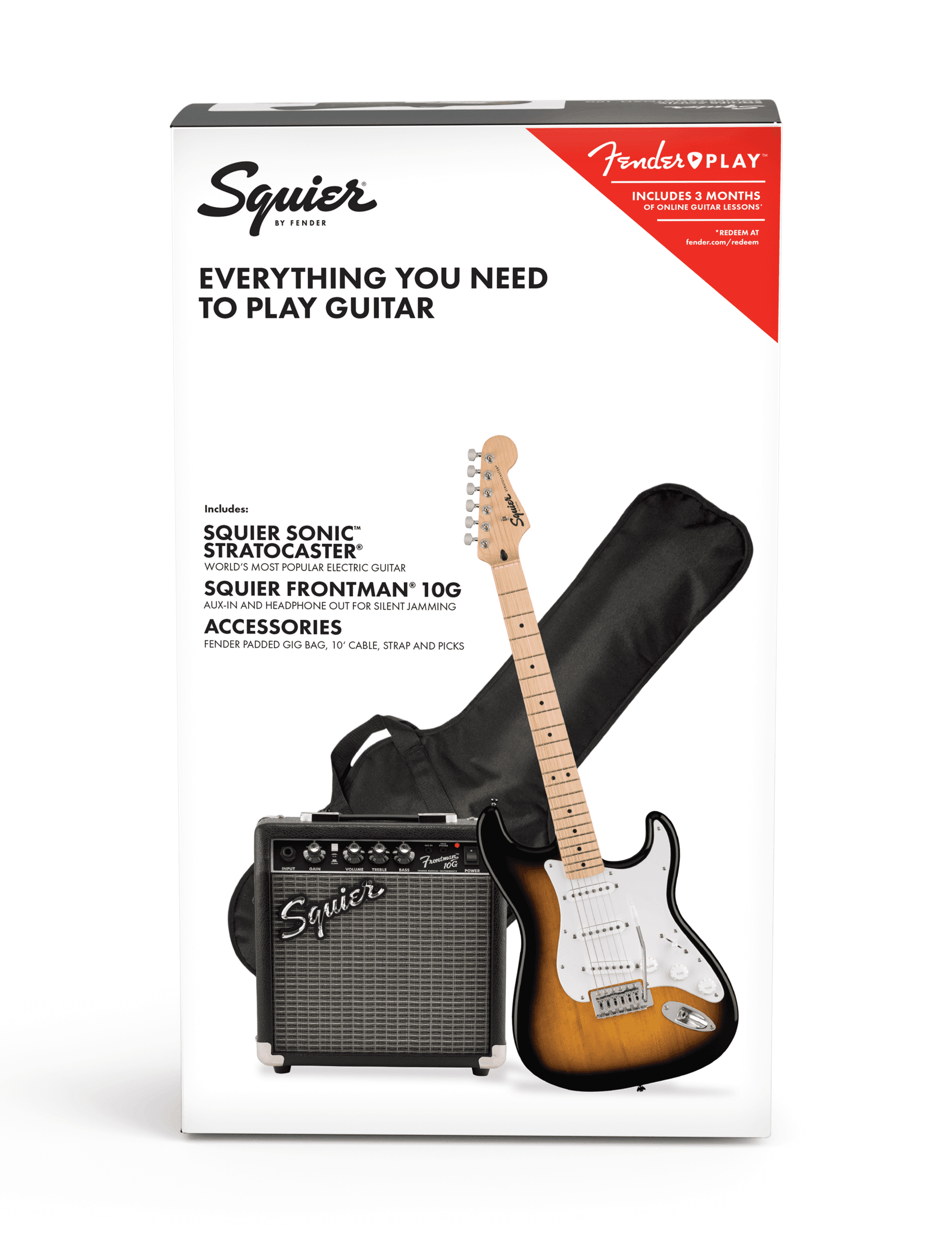 Guitarra Electrica Fender PK Sonic Strat 2TS 0371720003 9