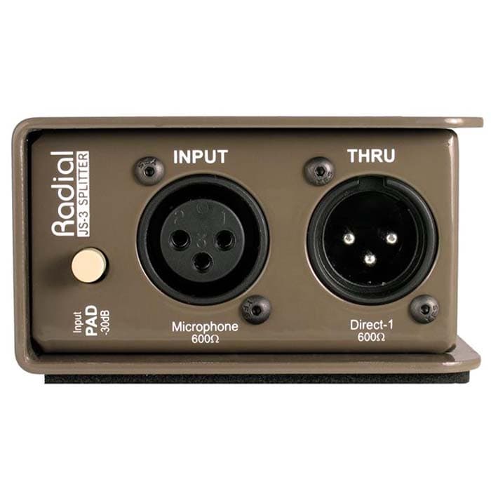 SPLITTER RADIAL JS3 3 VIAS PARA SEÑAL DE MIC 2