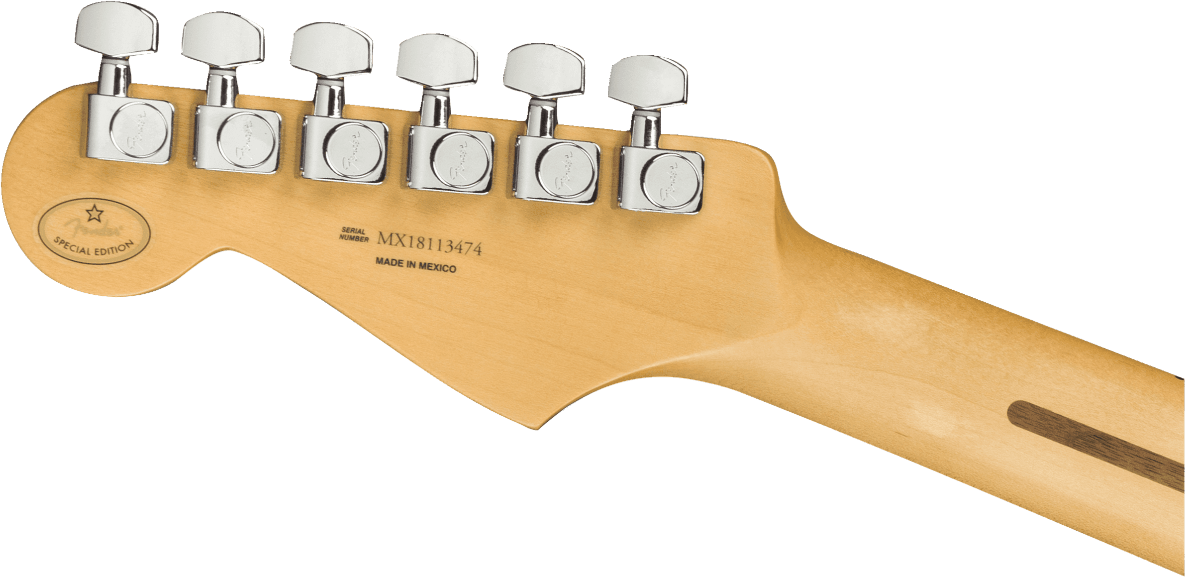 Guitarra Electrica Fender Player Stratocaster® de edición limitada HSS Plus Top, diapasón de arce, Blue Burst 0140218573 5