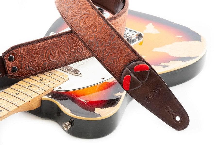 Correa Righton Guitarra Electrica y Acustica Sandokan 60 Marrón 4
