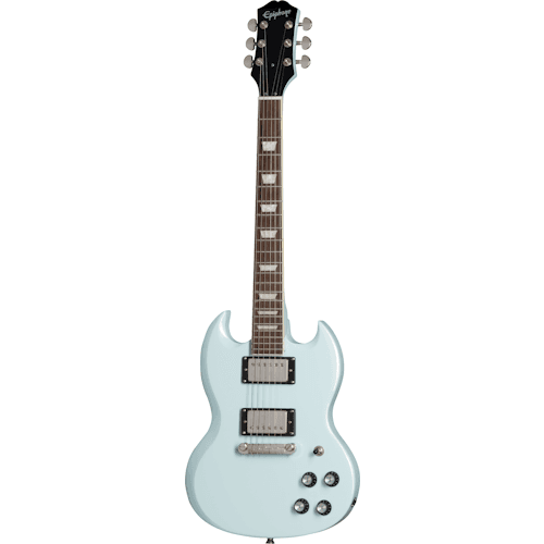 Guitarra Electrica Epiphone SG Es1ppsgfbnh1 Power Player Ice Blue 2