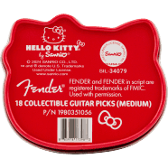 Porta Pajuelas Fender Hello Kitty Con 18 Pajuelas 2