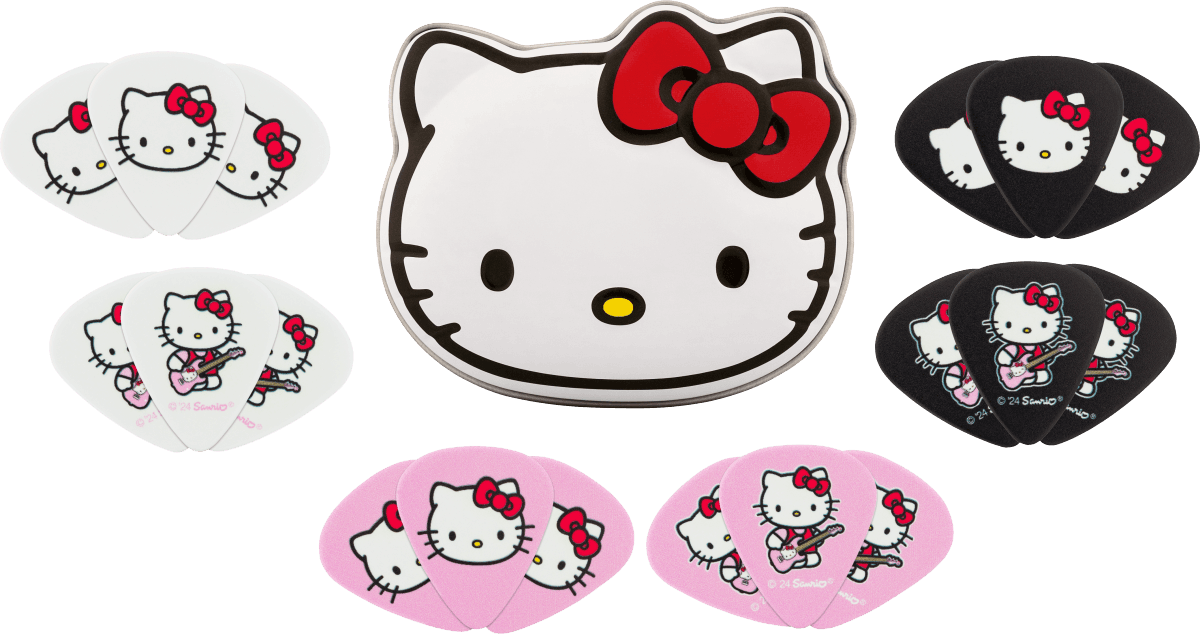 Porta Pajuelas Fender Hello Kitty Con 18 Pajuelas 4