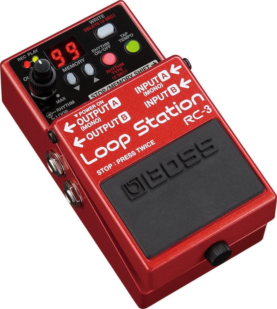 Pedal Boss Guitarra Electrica Rc-3 Loop Station