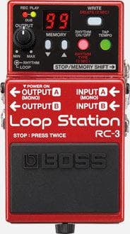 Pedal Boss Guitarra Electrica Rc-3 Loop Station 2