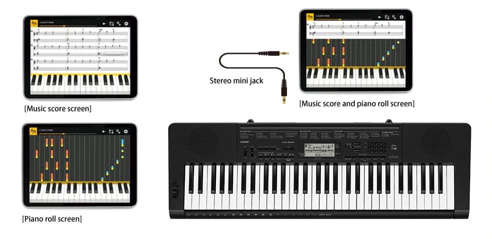Teclado Casio Ctk-3500 Con Adaptador 4