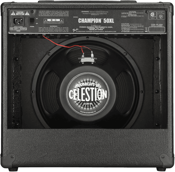 Amplificador Fender Champion 50xl 2330500000 Para Guitarra Electrica 3