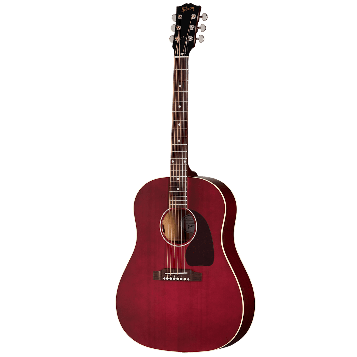 Guitarra Electroacustica Gibson J-45 Special Mcrs45spcwr Vino Tinto