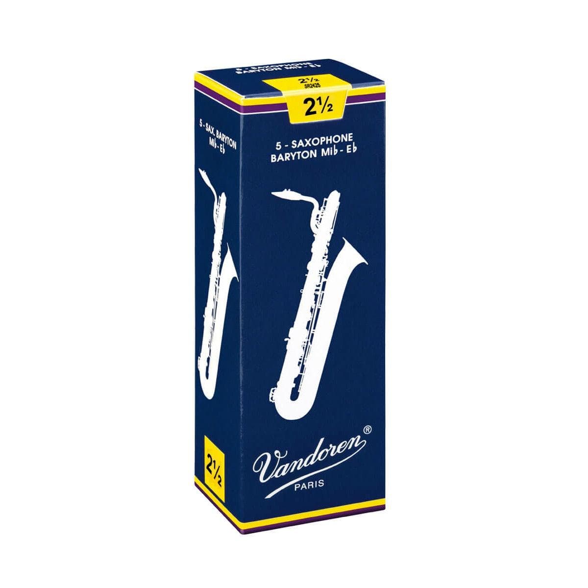 Caña Vandoren Para Saxo Baritono Sr2425 Eb N 2.5