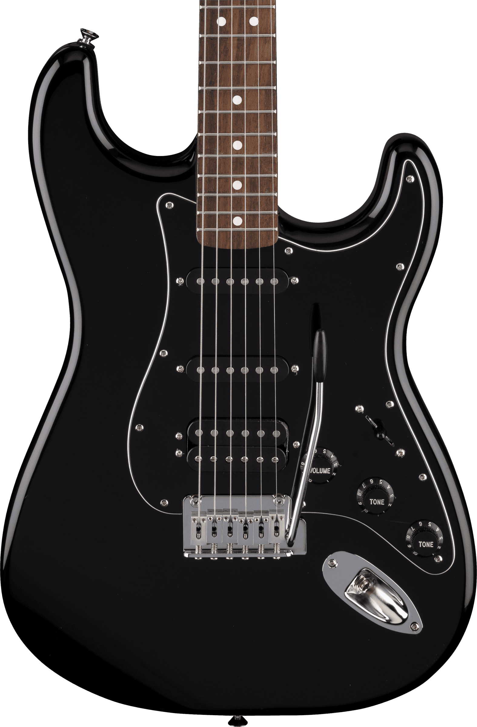 Guitarra Electrica Fender Standard Stratocaster HSS Negra 0266441506 3