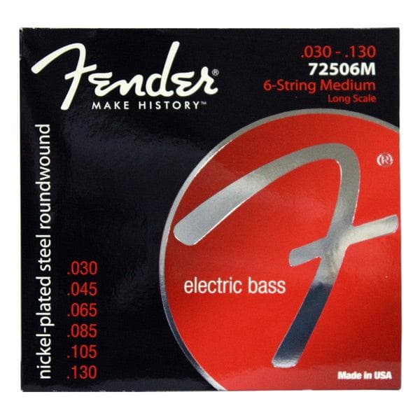 Encordado Fender Bajo Electrico 72506m 30 130 6 Cuerdas