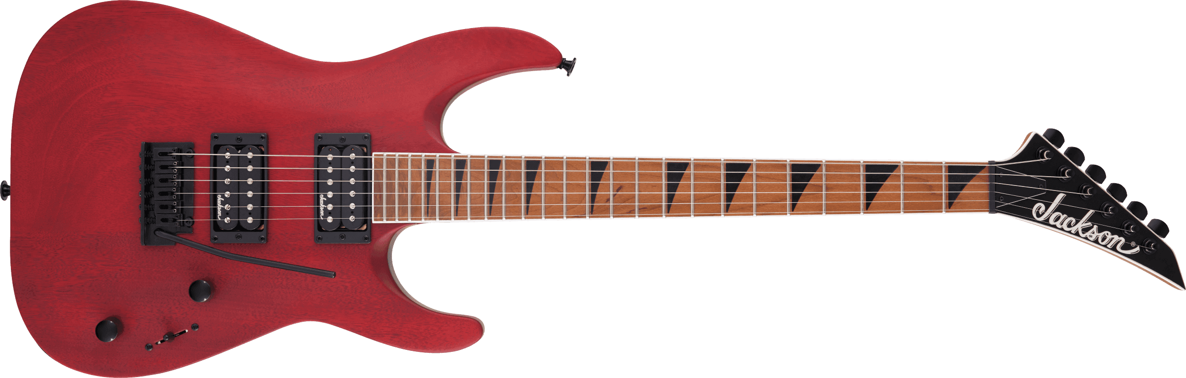Guitarra Electrica Jackson Js Series Dinky Arch Top Js24 Dkam- Red Stainbkd Neck 2910339590