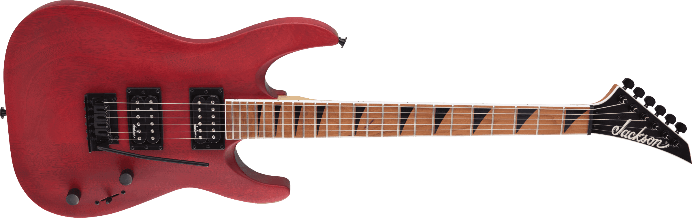 Guitarra Electrica Jackson Js Series Dinky Arch Top Js24 Dkam- Red Stainbkd Neck 2910339590 4