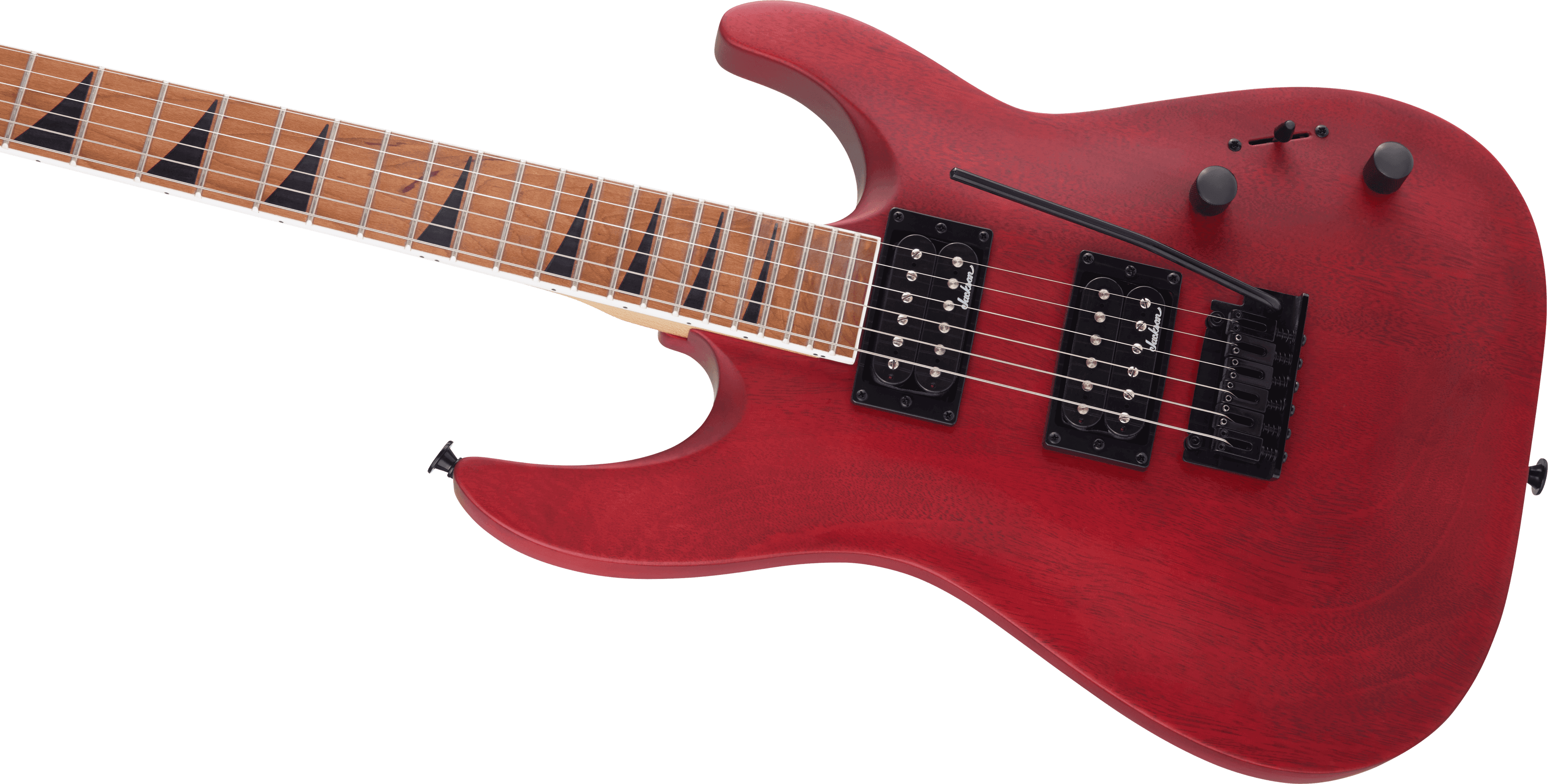 Guitarra Electrica Jackson Js Series Dinky Arch Top Js24 Dkam- Red Stainbkd Neck 2910339590 6