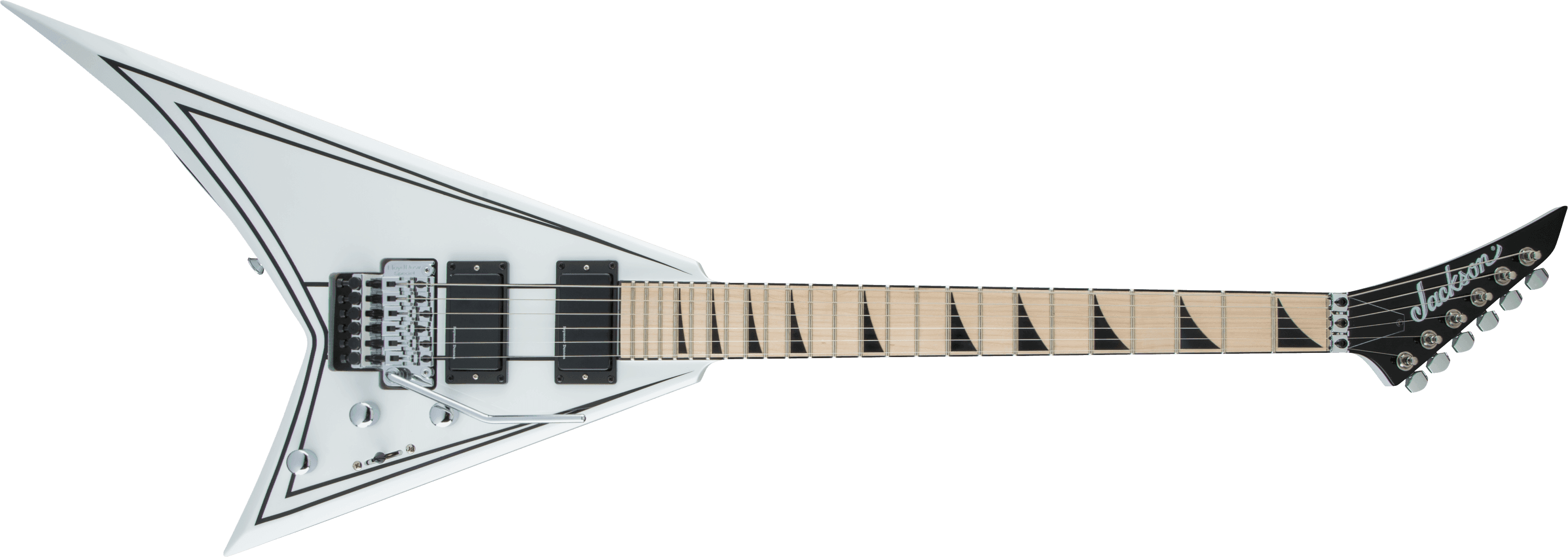 Guitarra Electrica Jackson Rrx24 Mn-Sn Wht W Blk Pns 2916322548