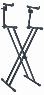 Atril Quik Lok Organeta Doble T22 Doble Pata