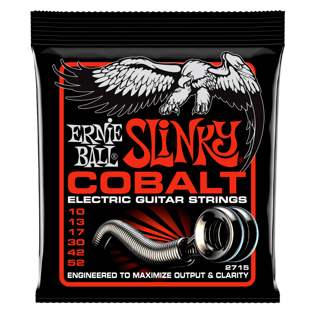 Encordado Ernie Ball Guitarra Electrica 2715 Cobalt 10-52