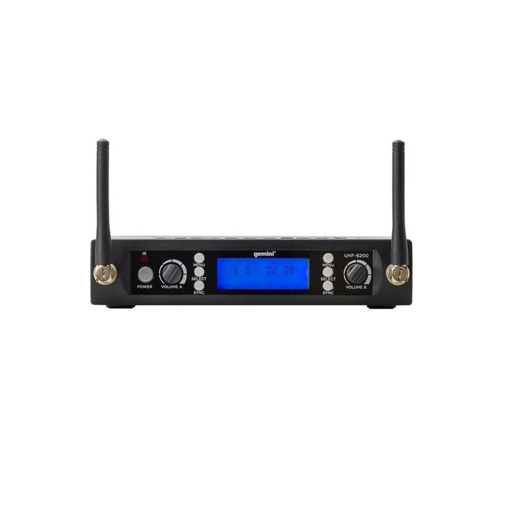 Microfono Gemini Uhf-6200Hl-R2 Inalambrico 4