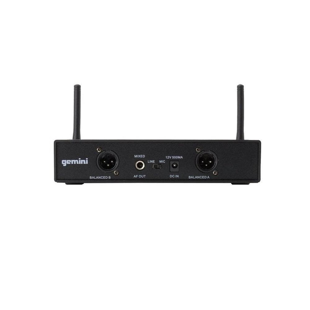 Microfono Gemini Uhf-6200Hl-R2 Inalambrico 5