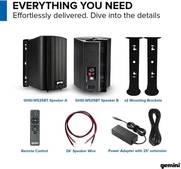 Cabina Gemini Ghsi-w525bt-pr Para Techo 2