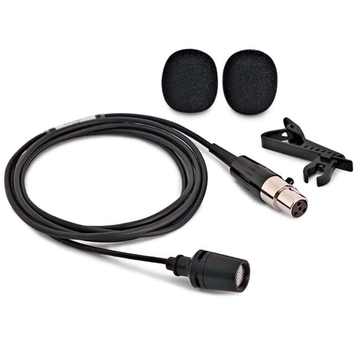 MICRÓFONO SHURE CVL-B/C-TQG SOLAPA 2