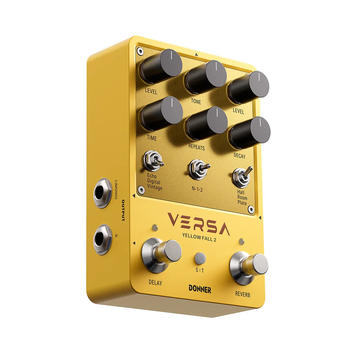 Pedal Donner Ec6926 Yellow Fall Ii Reverb Y Delay 4