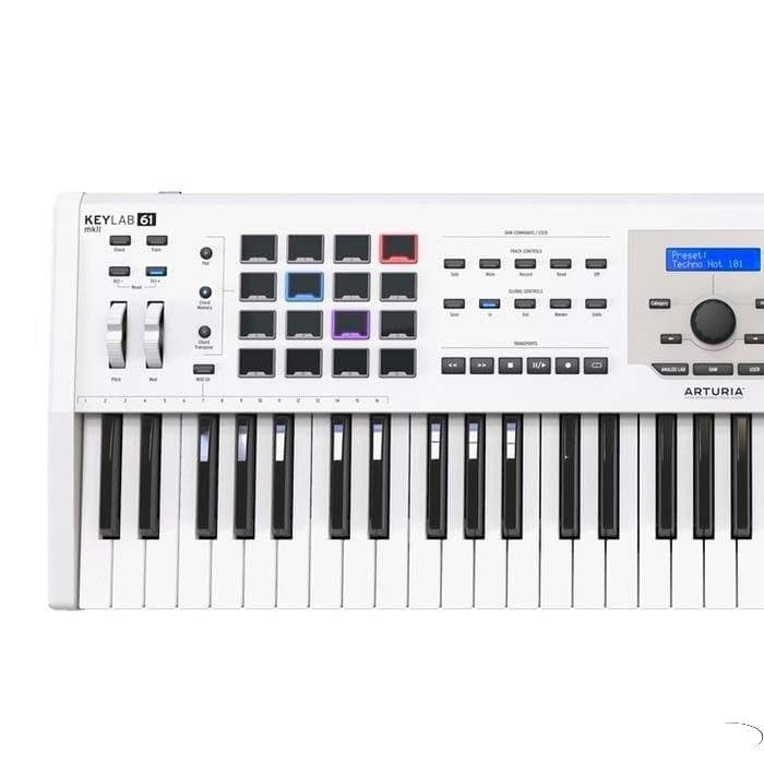 Controlador Arturia Keylab Mk2 61 Blanco 230632 3