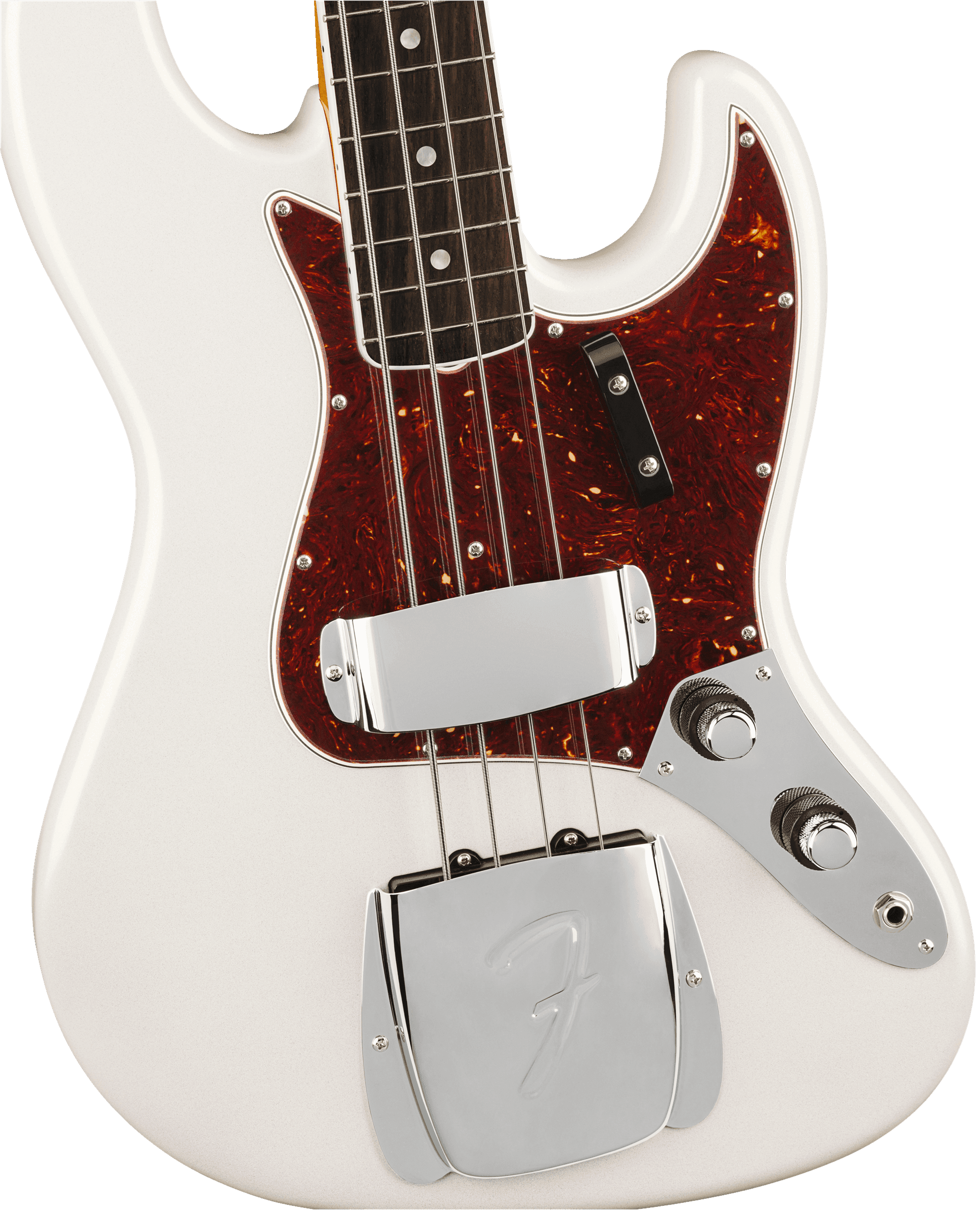 Bajo Electrico Fender 60th Anniversary Jazz Bass®, diapasón de palisandro, perla ártica 0170269881 4