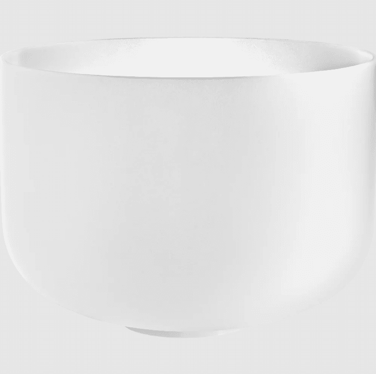 CUENCO DE CRISTAL 14" - TONO G3 -CHAKRA GARGANTA