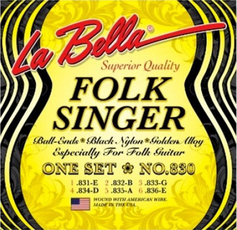 Encordado La Bella Folk Singer 830