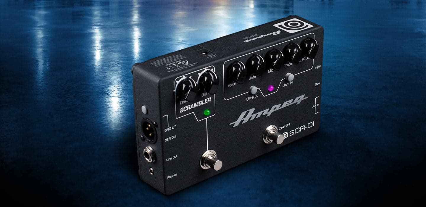 Pedal Ampeg Scr-di Bajo F17-2 Preampl 2