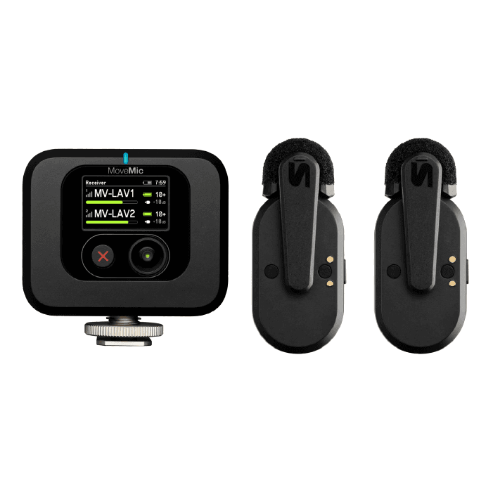 KIT MICRÓFONOS INALÁMBRICOS MV-TWO-KIT SHURE