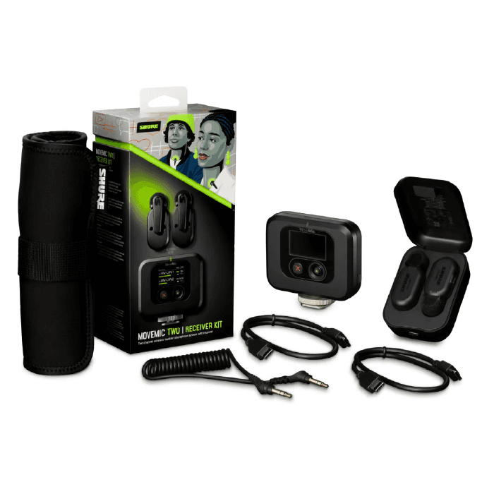 KIT MICRÓFONOS INALÁMBRICOS MV-TWO-KIT SHURE 5