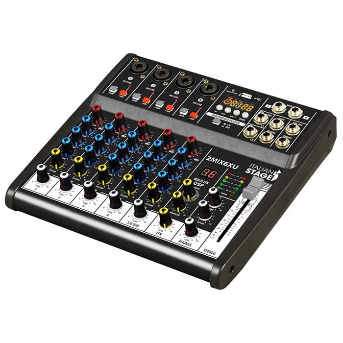 MEZCLADORA ANALOGA ITALIAN STAGE 2MIX6XU