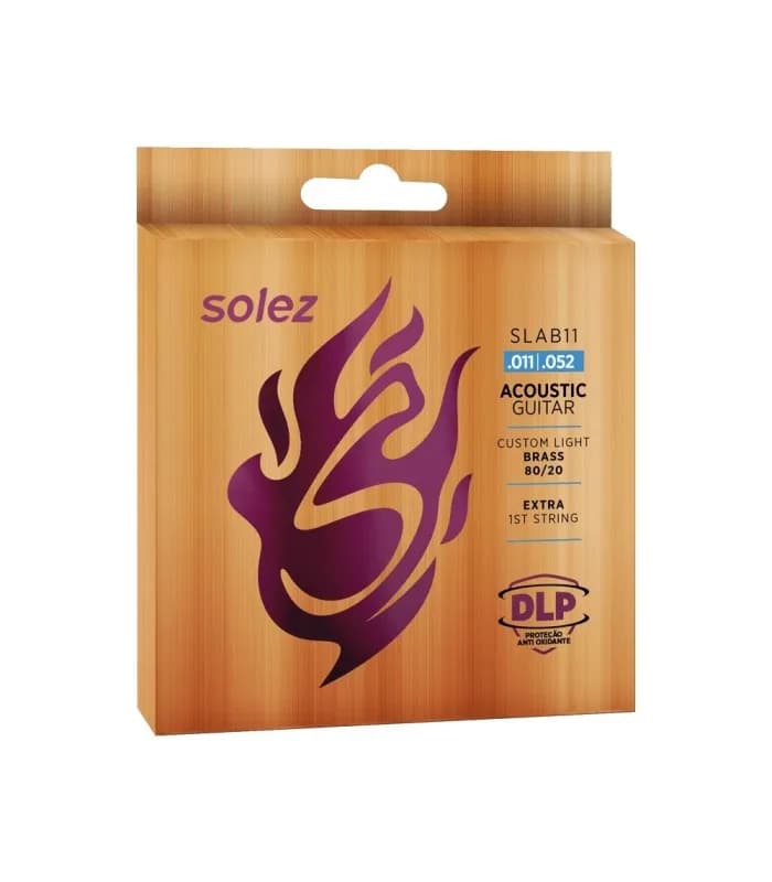 ENCORDADO SOLEZ  ACÚSTICA ACERO SLAB11