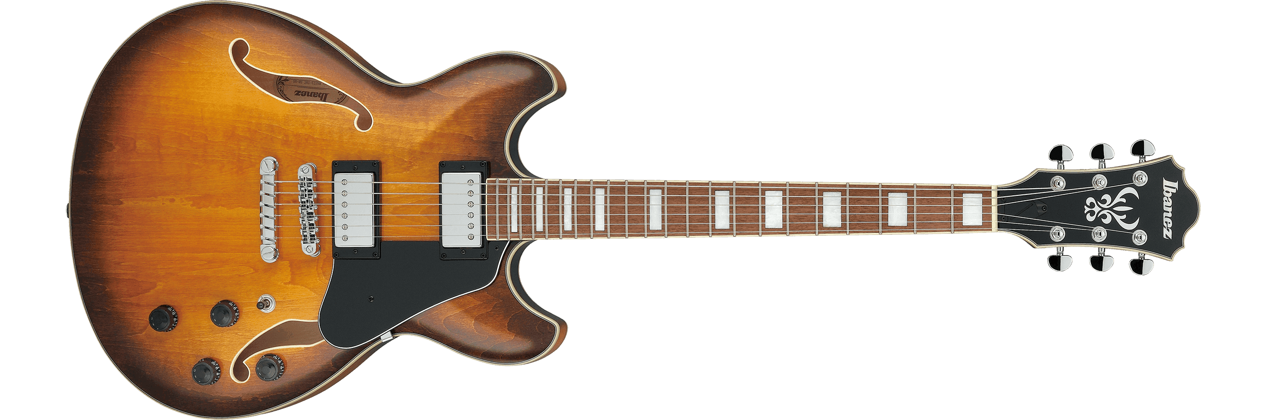 Guitarra Electrica Ibanez Hollow Body As73-tobacco Brown