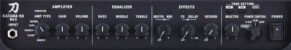 Amplificador Boss Katana 50 MkII de Guitarra 5