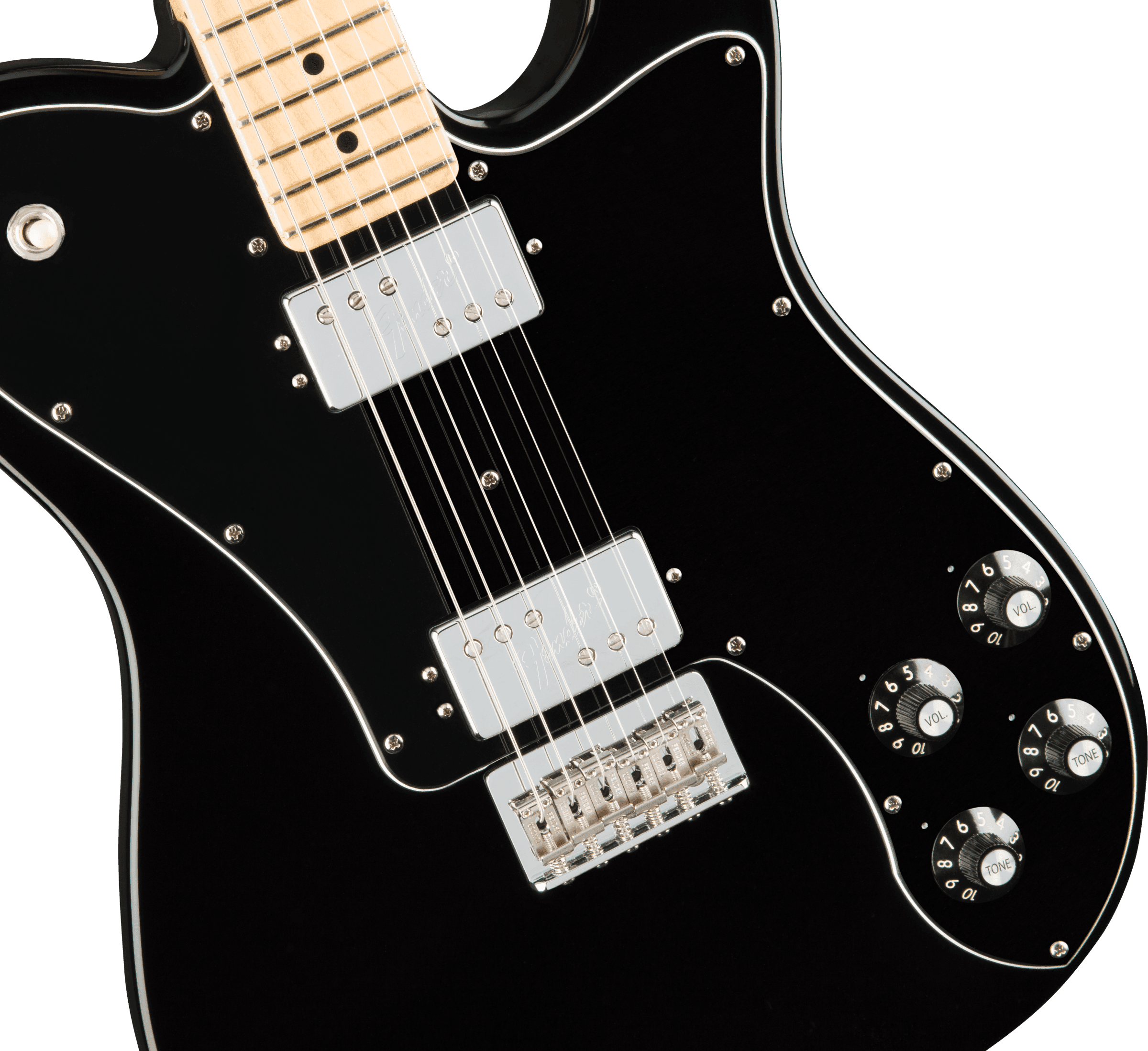 Guitarra Electrica Fender American Pro Telecaster® Deluxe ShawBucker™, diapasón de arce, negro 0113082706 5